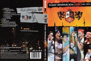 DVD Tour Generación